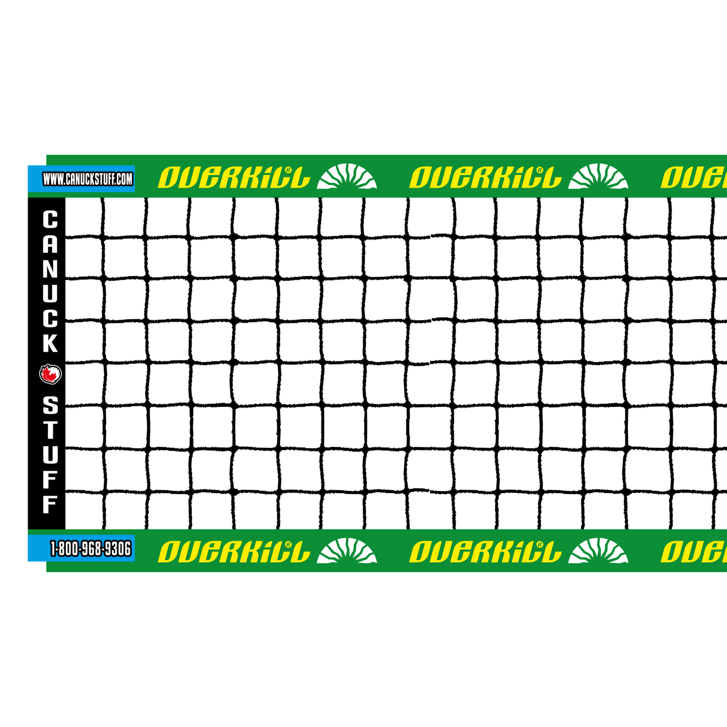 Overkill Top Beach Volleyball Net (CABLE) - Oddball Workshop