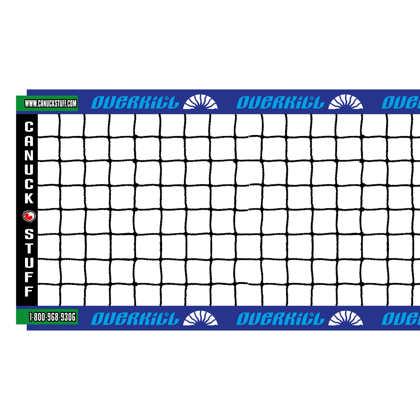 Overkill Top Beach Volleyball Net (CABLE) - Oddball Workshop