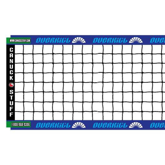 Overkill Top Beach Volleyball Net (CABLE) - Oddball Workshop