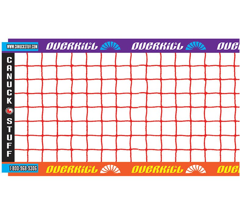 Overkill Top Beach Volleyball Net (CABLE) - Oddball Workshop