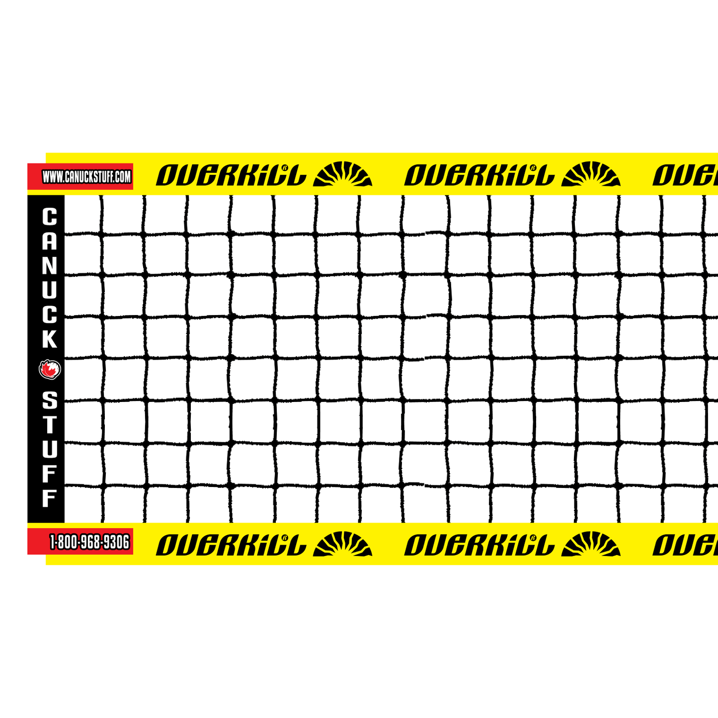 Overkill Top Beach Volleyball Net (CABLE) - Oddball Workshop