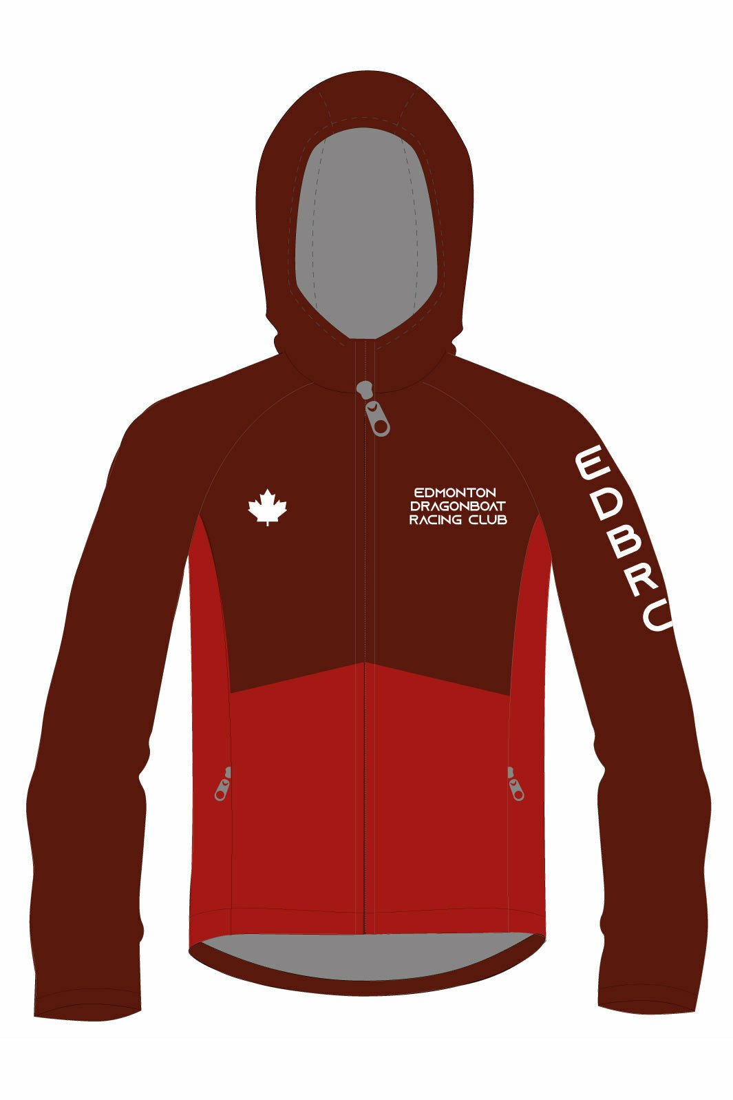 EDBRC Unisex Cascade Lt Wt Jacket Hooded - Oddball Workshop