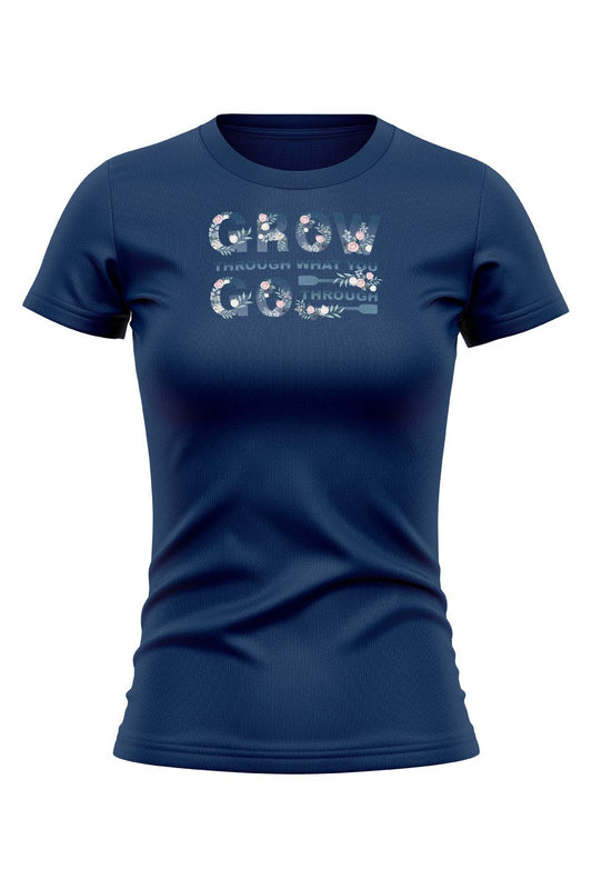 Grow Through What You Go Through Women's Jersey Short Sleeve - Oddball Workshop