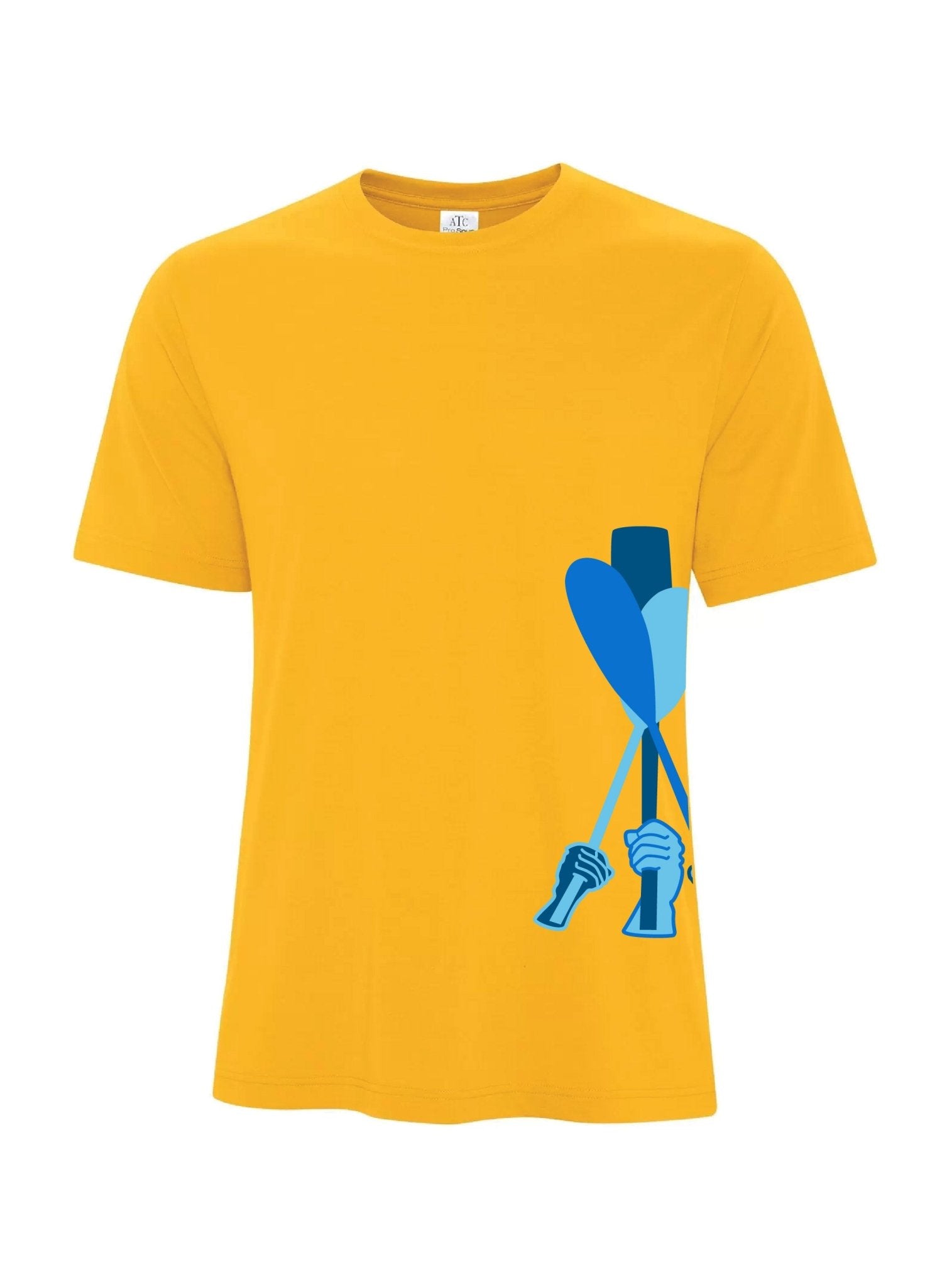 Triple Paddle Torso Graphic Unisex T - shirt - Oddball Workshop