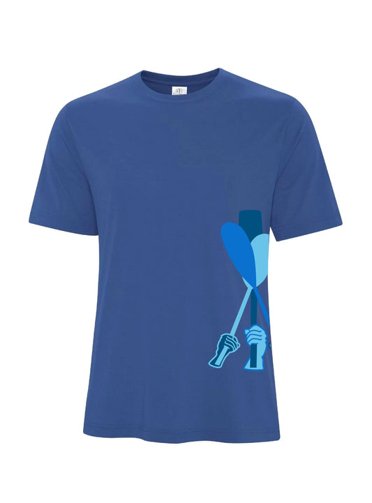Triple Paddle Torso Graphic Unisex T - shirt - Oddball Workshop
