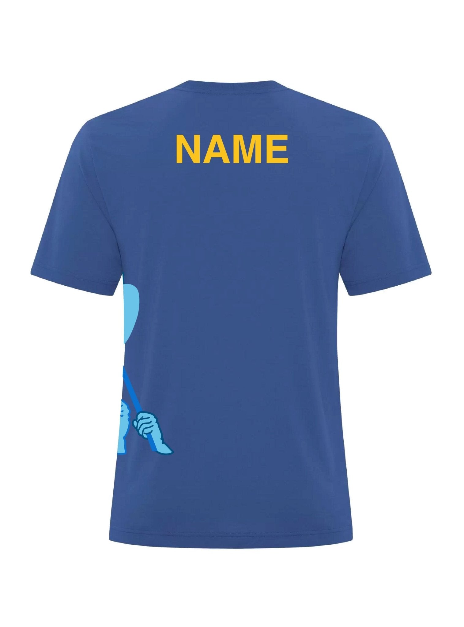 Triple Paddle Torso Graphic Unisex T - shirt - Oddball Workshop
