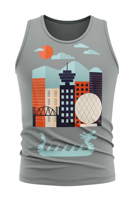 City Men's Technical Tank Top - Oddball Workshop