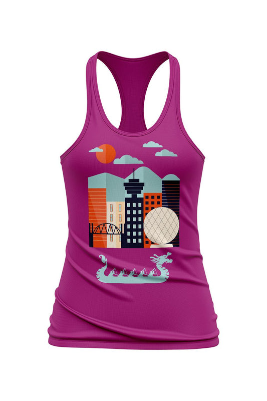 City Women's Technical Tank Top - Oddball Workshop