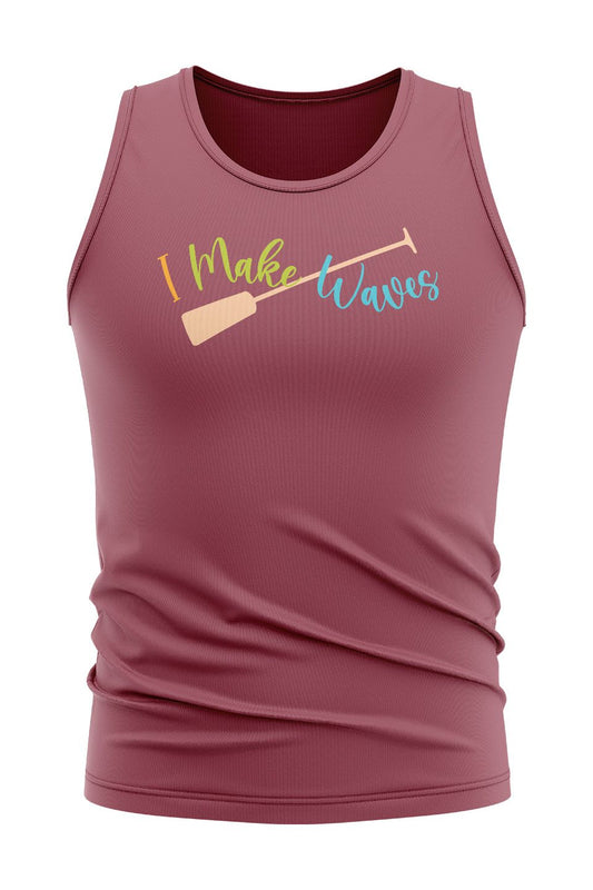 I Make Waves Men's Technical Tank Top - Oddball Workshop