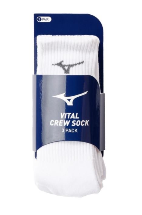 Mizuno Vital Crew Sock 3-Pack - Oddball Workshop