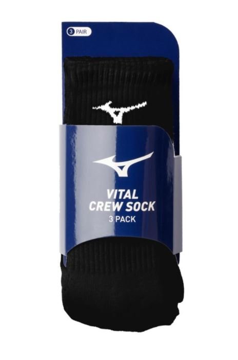 Mizuno Vital Crew Sock 3-Pack - Oddball Workshop
