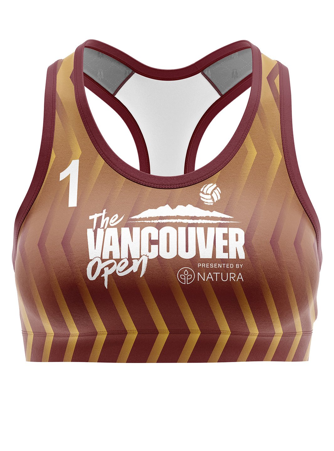 Vancouver Open 2024 Official Women's Player Bra Tops (Online) - Oddball Workshop