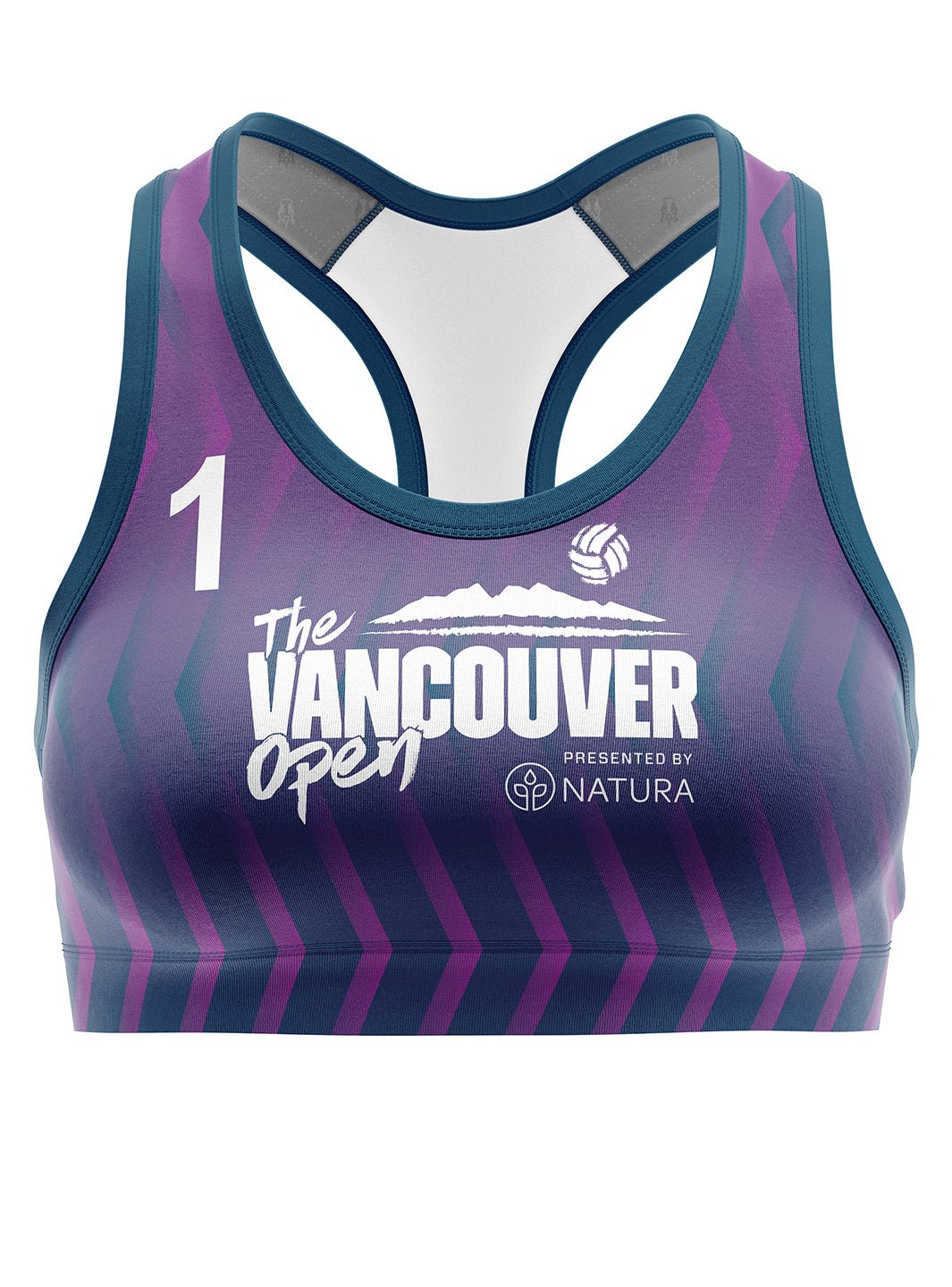 Vancouver Open 2024 Official Women's Player Bra Tops (Online) - Oddball Workshop