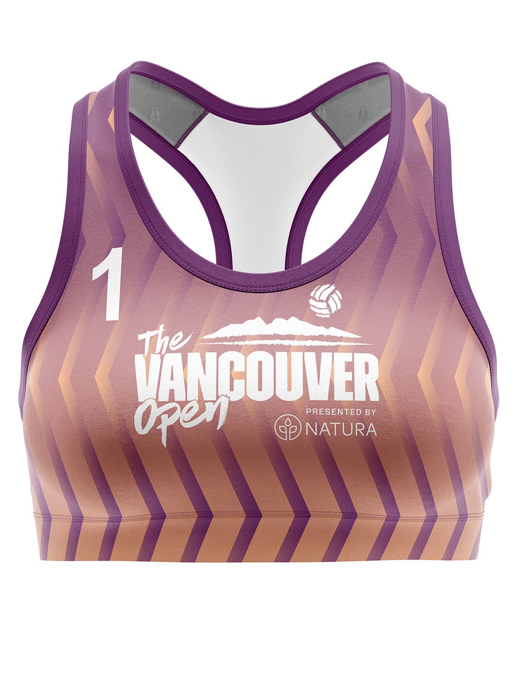 Vancouver Open 2024 Official Women's Player Bra Tops (Online) - Oddball Workshop