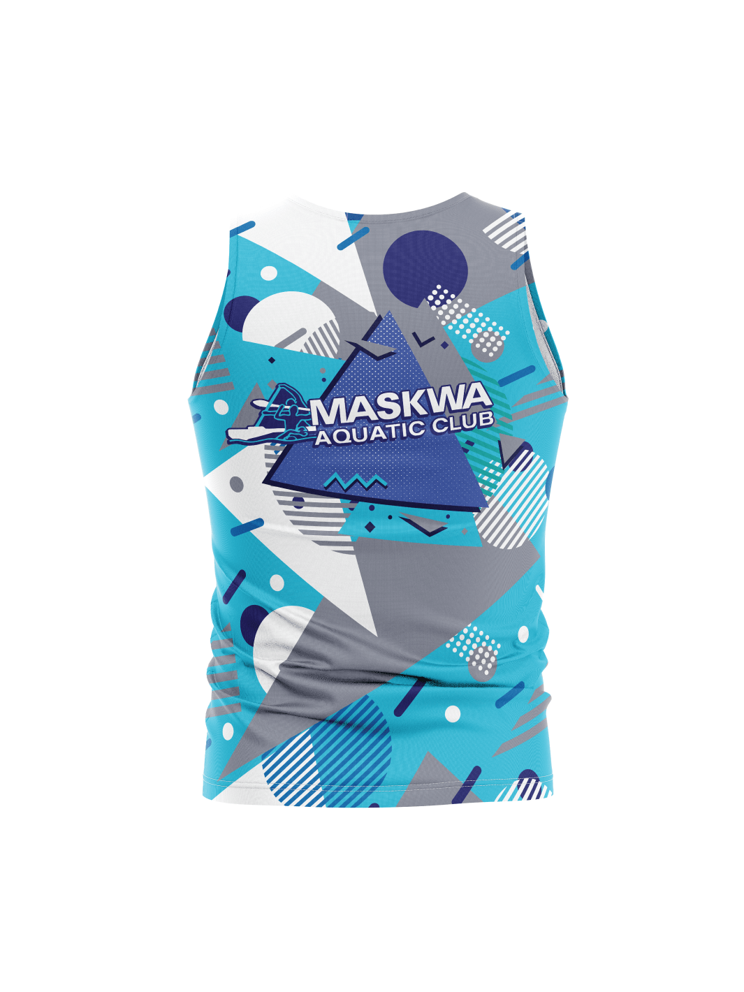 Maskwa Aquatic Club | Maskwa Aquatic Club Men Athletic Tank Top - Oddball Workshop