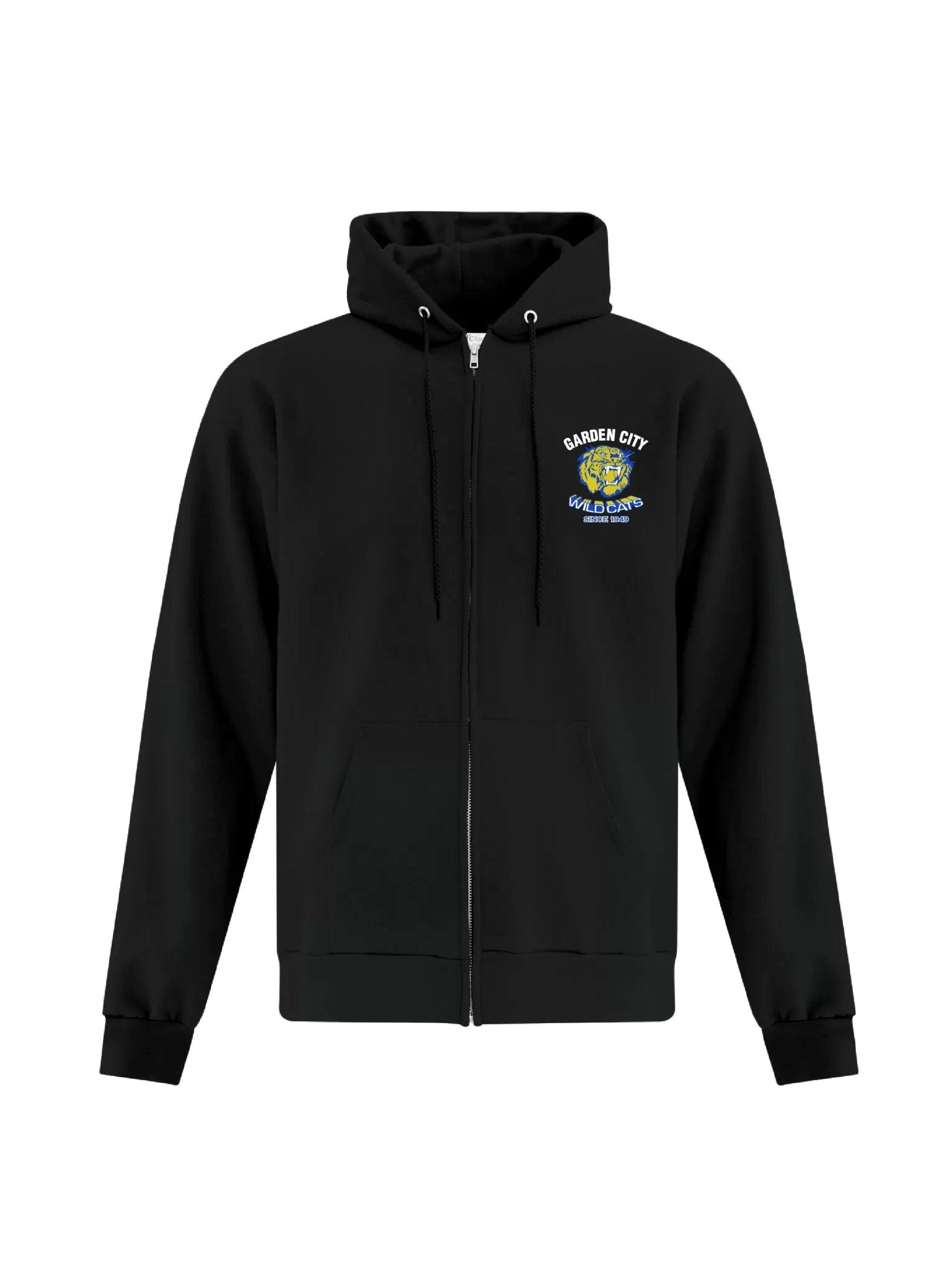 Adult Garden City Wildcats Since 1949 Zip Hoodie