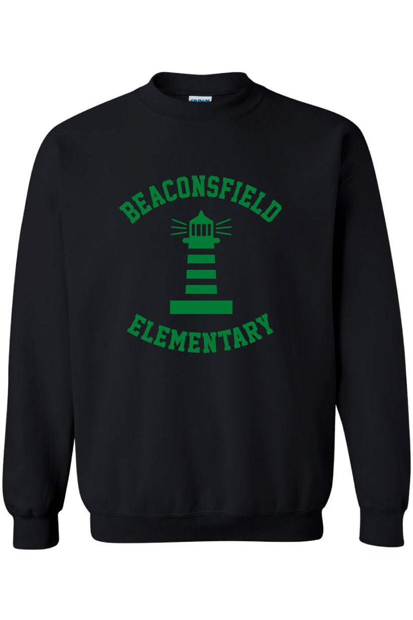 Beaconsfield Full Logo (1 Color) Adult Crewneck Sweatshirt - Oddball Workshop