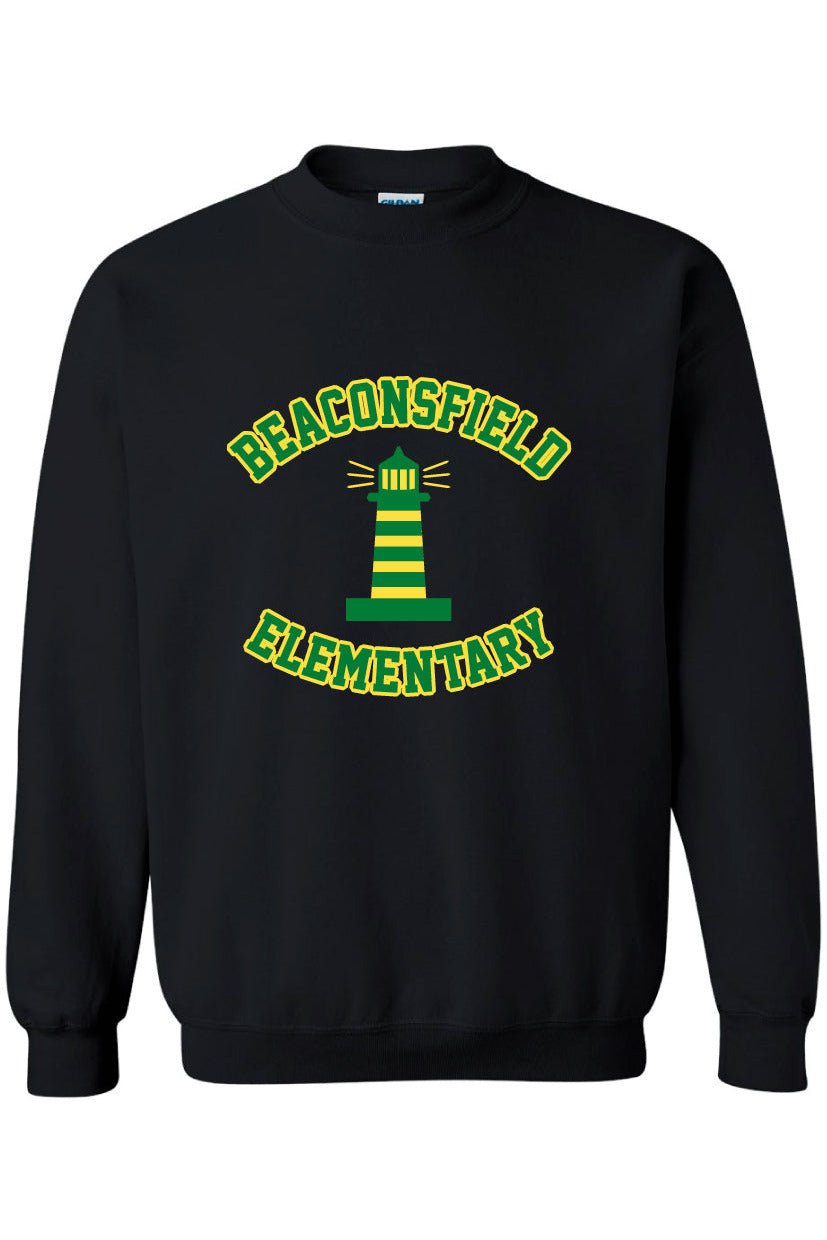 Beaconsfield Full Logo (2 Colors) Adult Crewneck Sweatshirt - Oddball Workshop