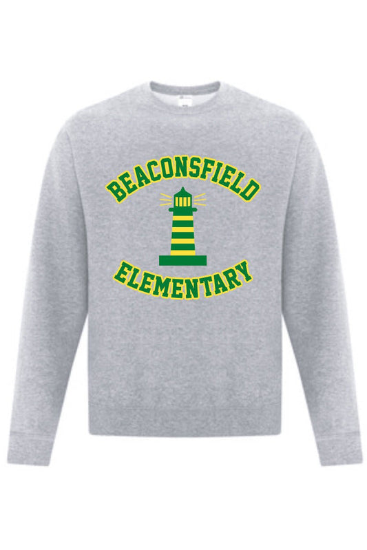 Beaconsfield Full Logo (2 Colors) Adult Crewneck Sweatshirt - Oddball Workshop