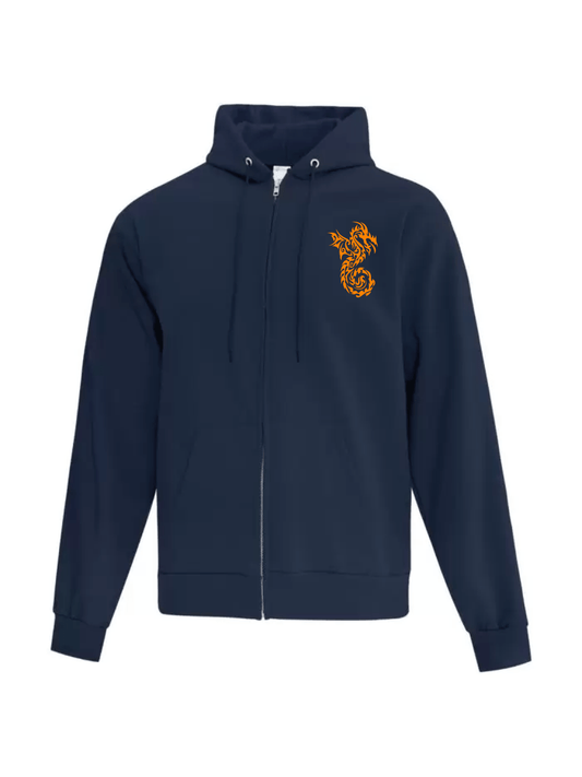 Calgary Flying Dragons | Unisex Zip Hoodie - Oddball Workshop