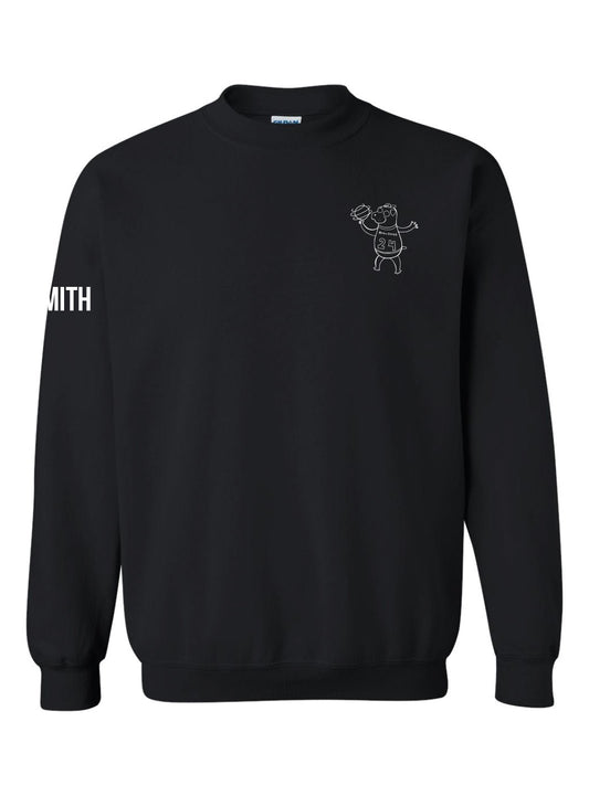 Churchill Secondary Grad 2024 Crewneck (Bulldog Ball Spin Logo) - Oddball Workshop