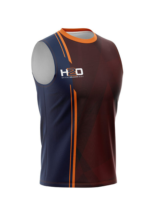 Crimson Dragons H2o Men's Prime Sleeveless Top - Oddball Workshop