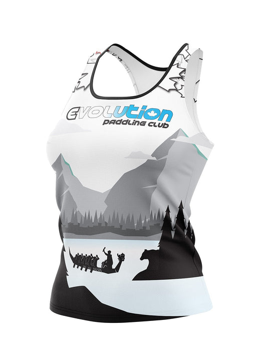 CSDC Evolution Padding Club Trading H2O Women's Athletic Tank Top - Oddball Workshop