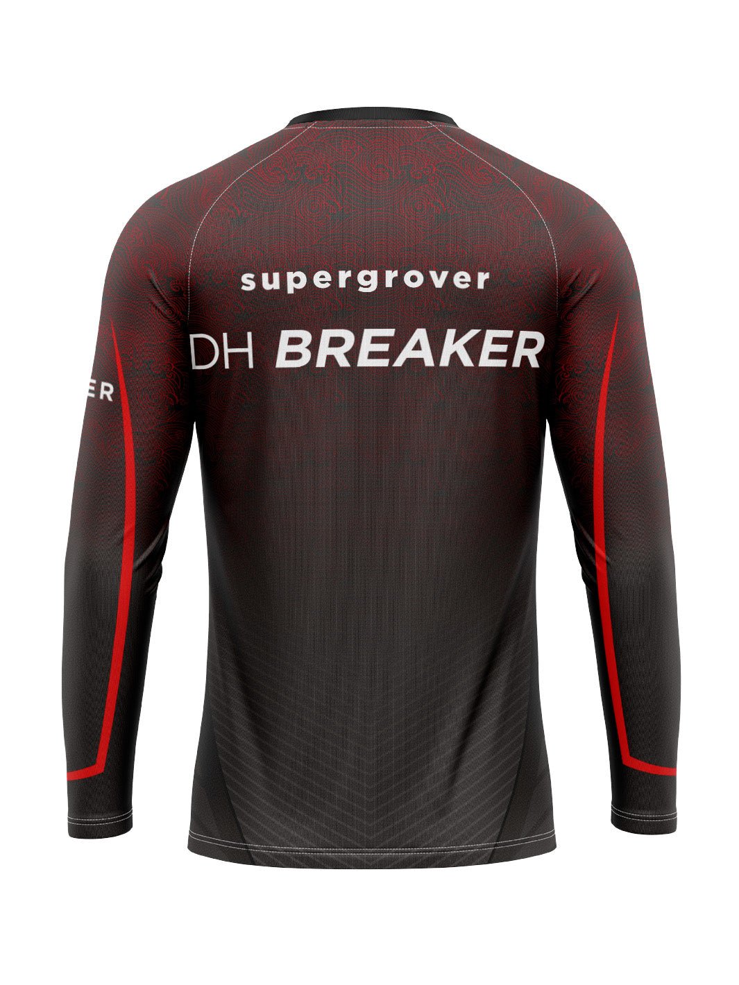 DH Breaker h2O Unisex Athletic Jersey Long Sleeve - Oddball Workshop