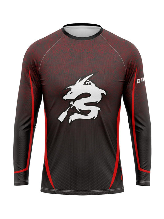 DH Breaker h2O Unisex Athletic Jersey Long Sleeve - Oddball Workshop