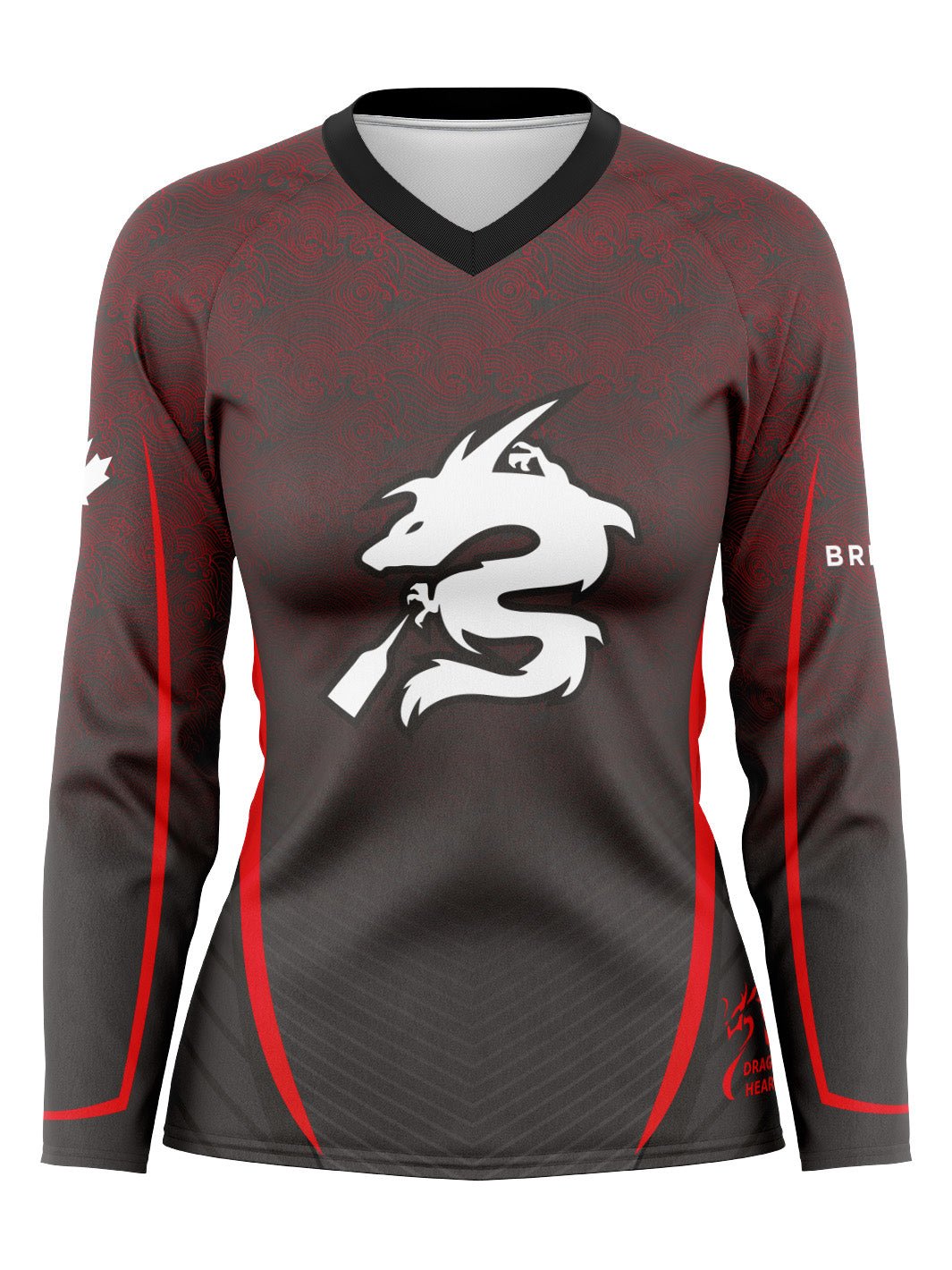 DH Breaker h2O Women's Athletic Jersey Long Sleeve - Oddball Workshop
