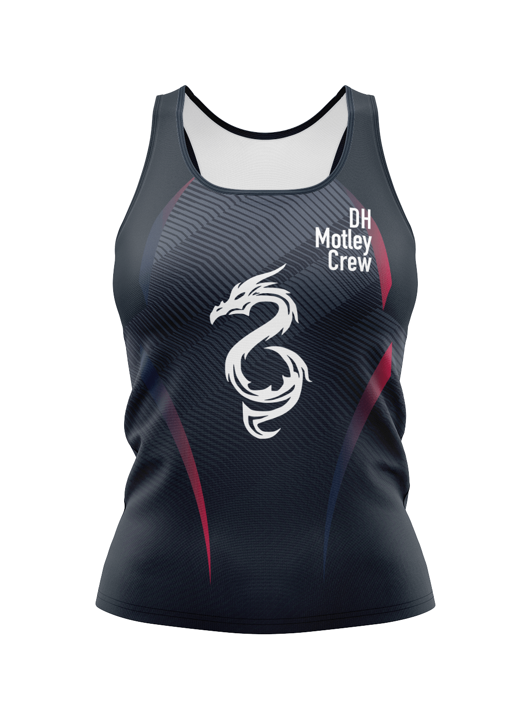 DH Motley Crew 30th DH Women's Athletic Tank Top - Oddball Workshop