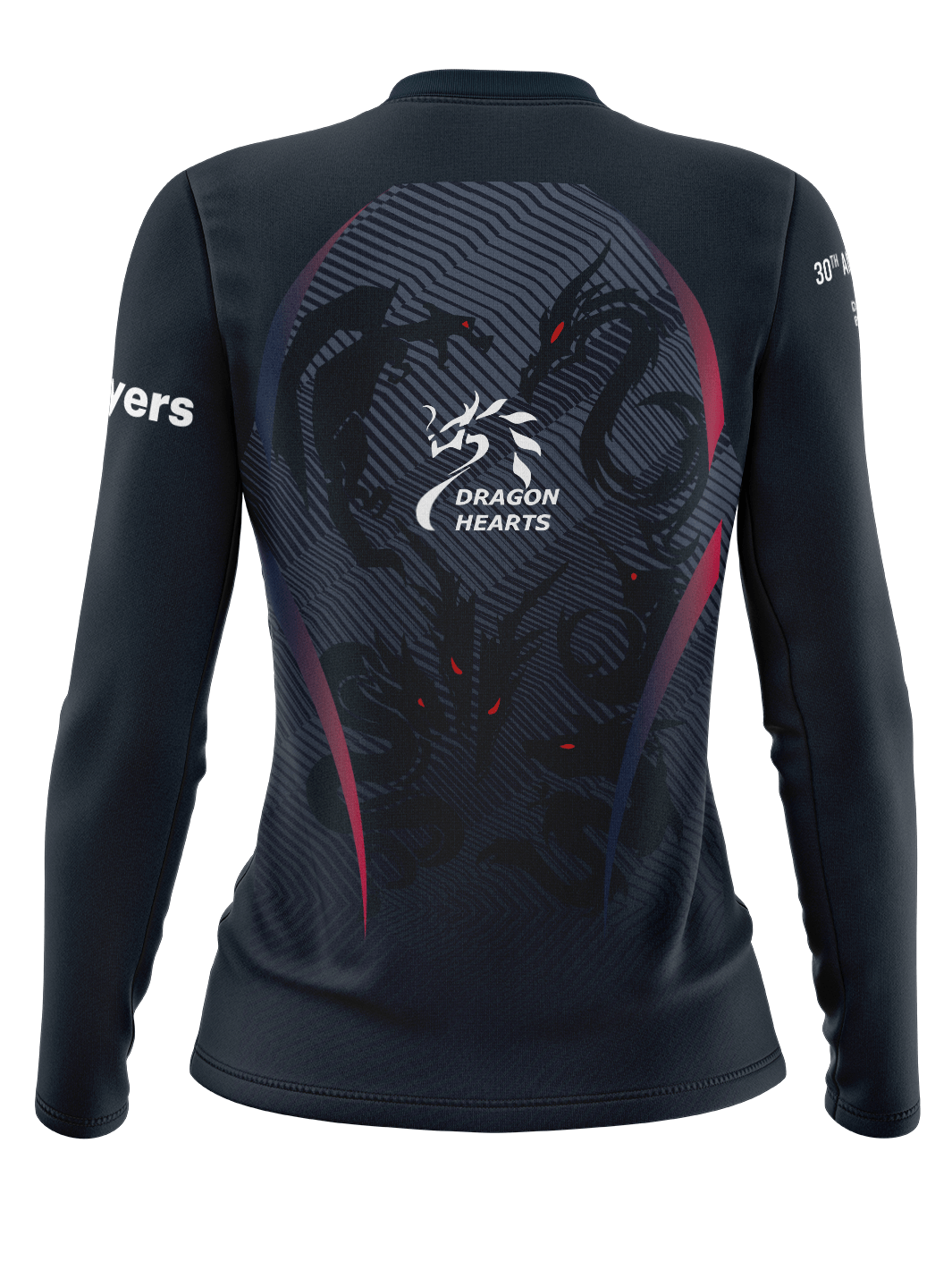 DH Slayers 30th DH Women's Team Jersey Long Sleeve - Oddball Workshop
