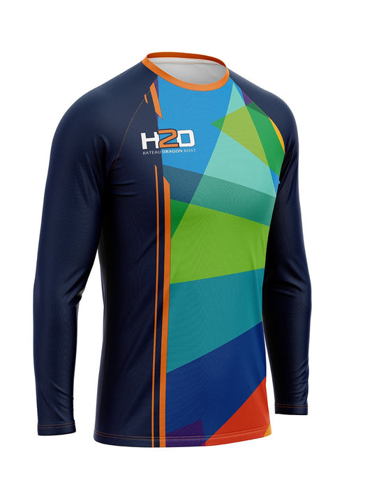Draveurs H2O Men's Athletic Jersey Long Sleeves - Oddball Workshop
