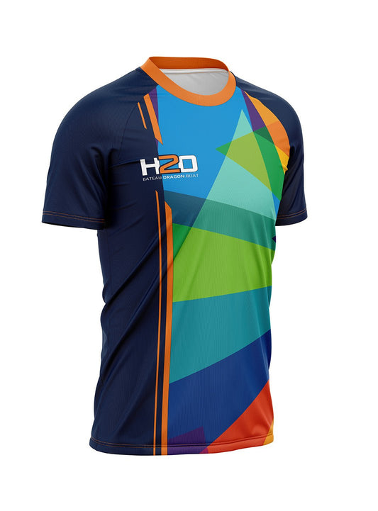 Draveurs H2o Men's Athletic Jersey Shorts Sleeves - Oddball Workshop