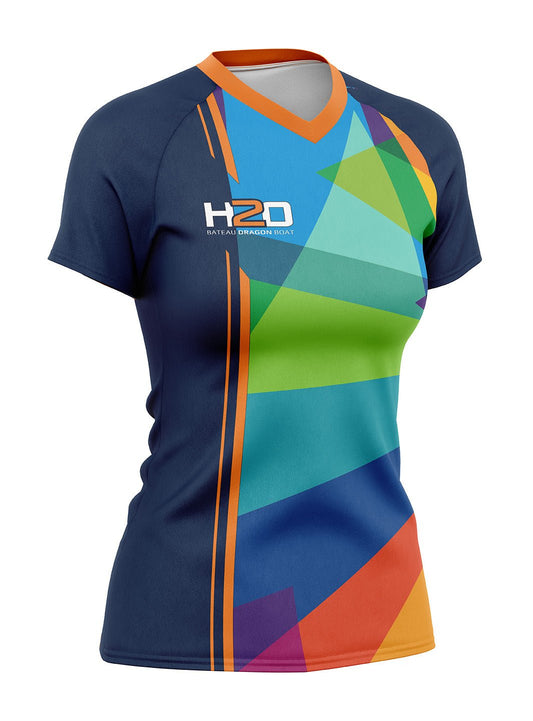 Draveurs H2o Women's Athletic Jersey Shorts Sleeve - Oddball Workshop