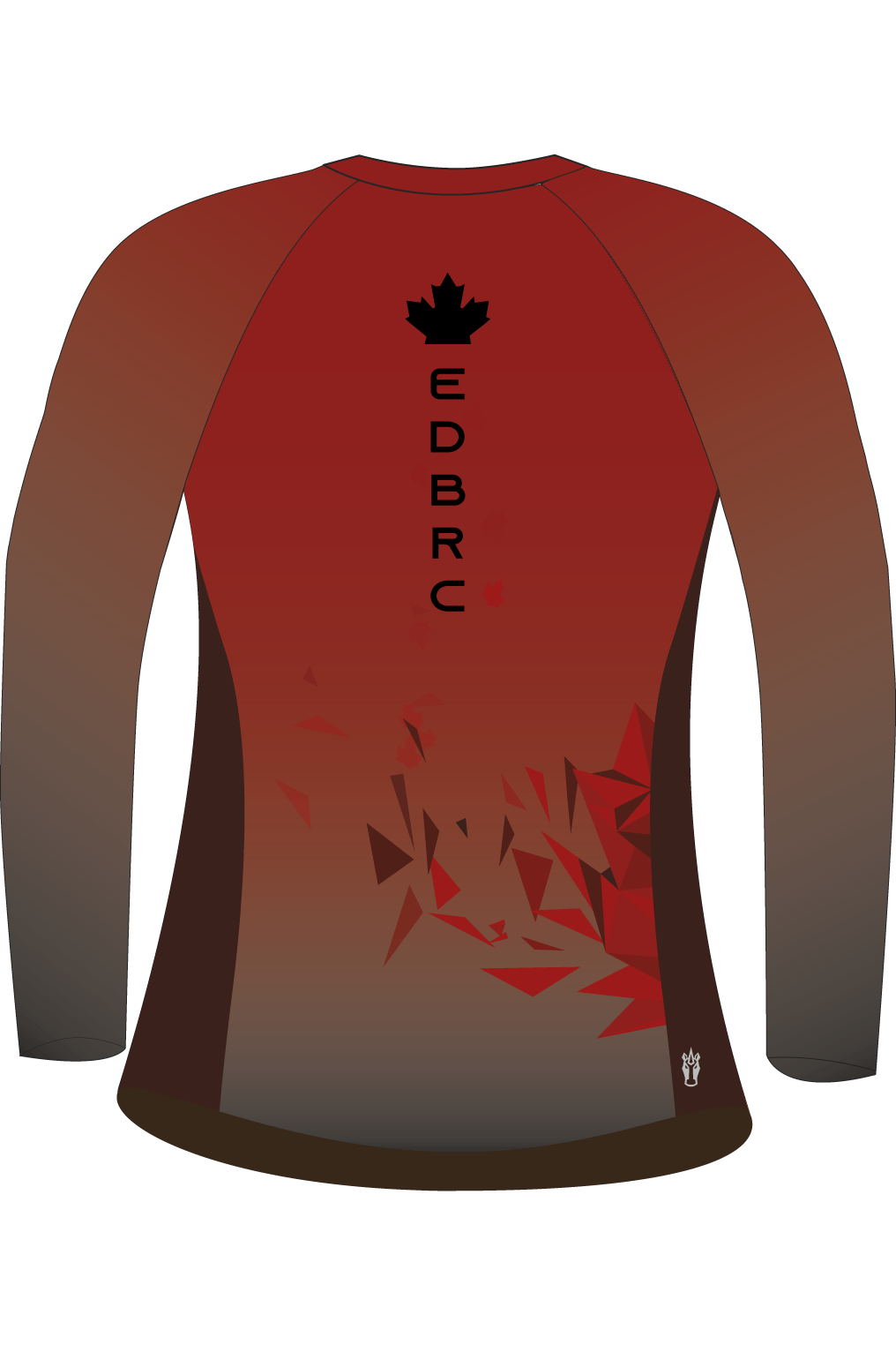 EDBRC h2O Women's Athletic Jersey Long Sleeve - Oddball Workshop