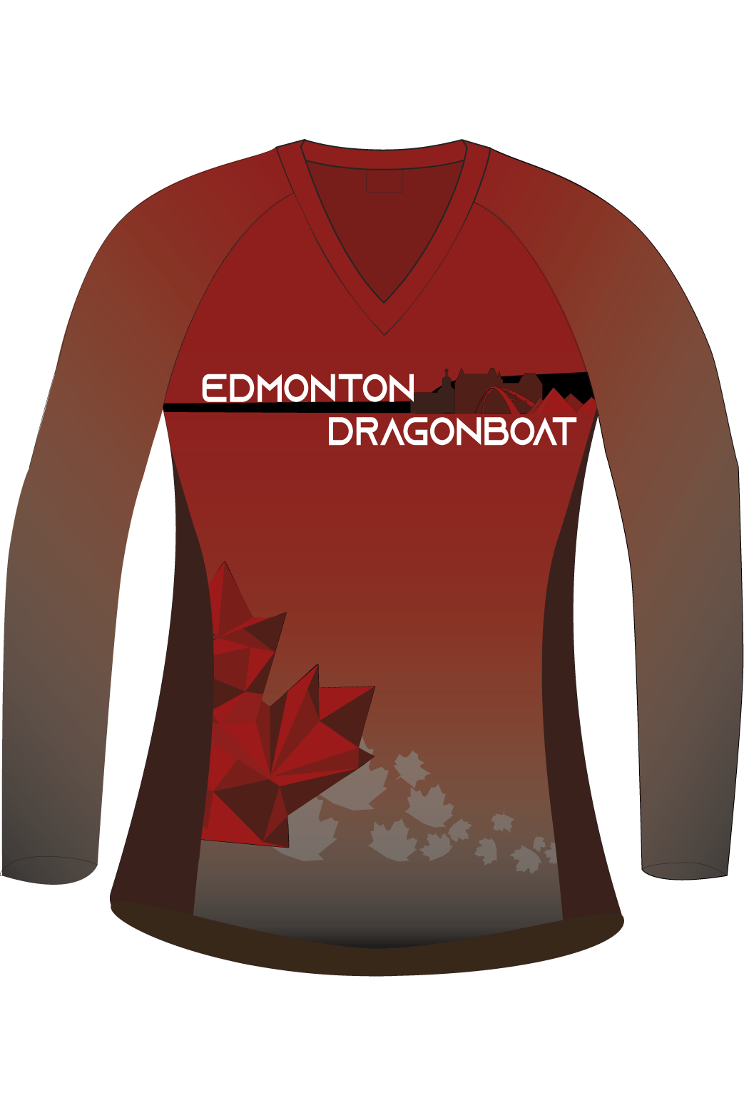 EDBRC h2O Women's Athletic Jersey Long Sleeve - Oddball Workshop