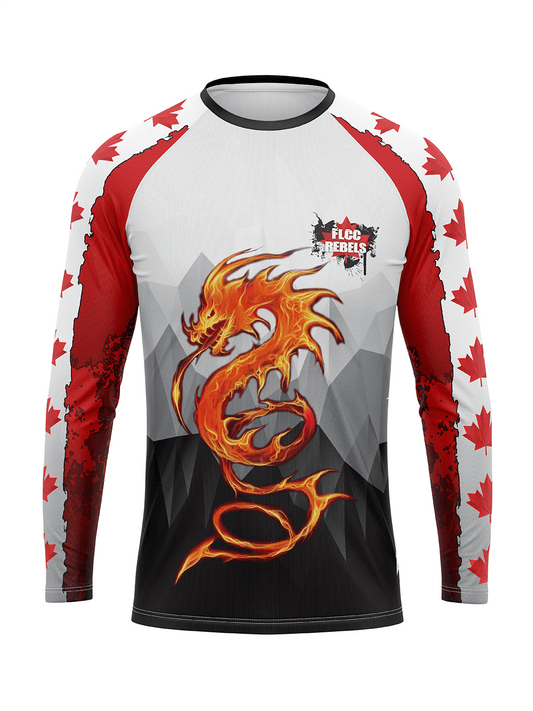 FLCC Rebels Men's Athletic Jersey Long Sleeve - Oddball Workshop