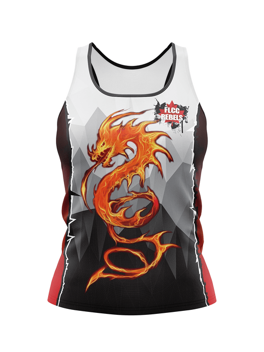 FLCC Rebels Women's Athletic Tank Top - Oddball Workshop
