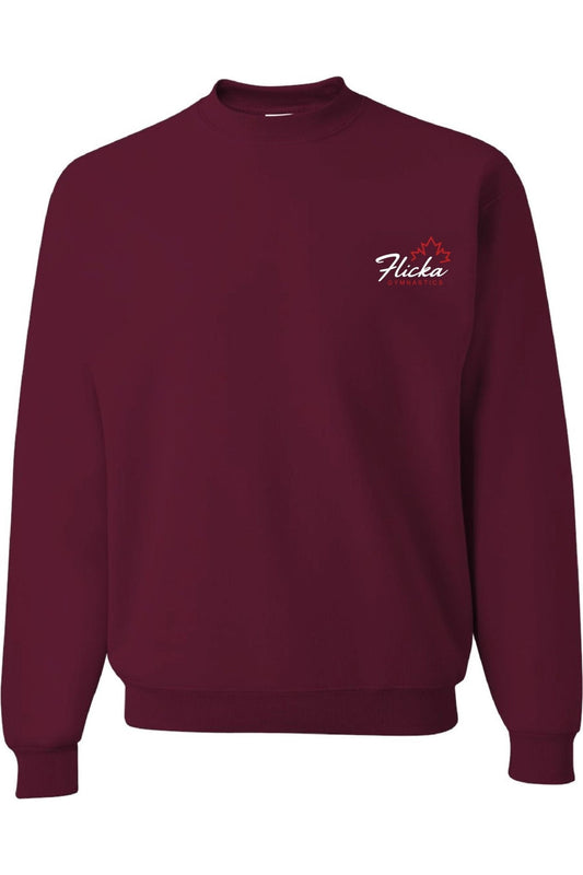 Flicka Crewneck Sweatshirt (ADULT UNISEX SIZING) - Oddball Workshop
