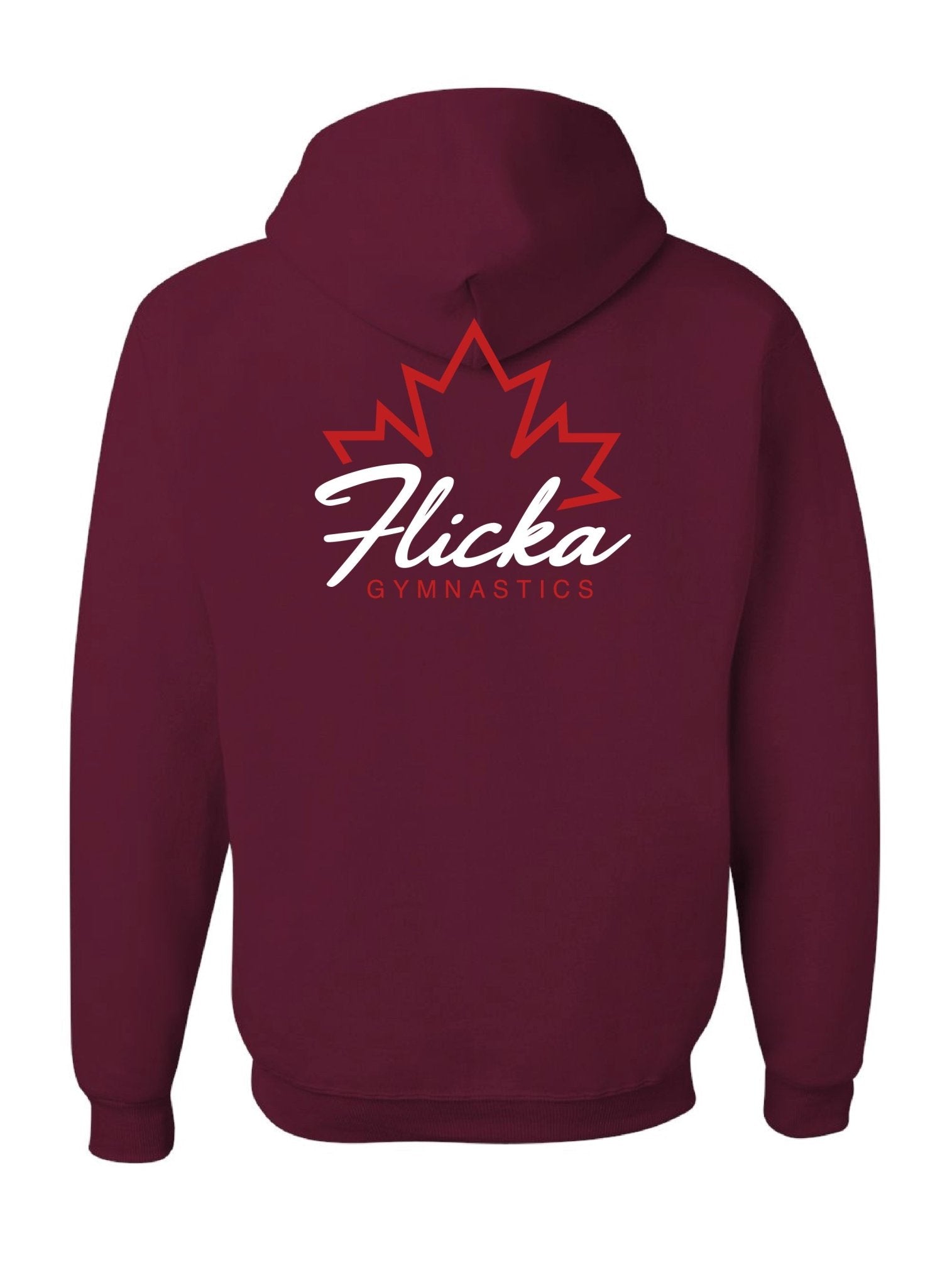 Flicka Gymnastics Pullover Hoodie (Adult) - Oddball Workshop