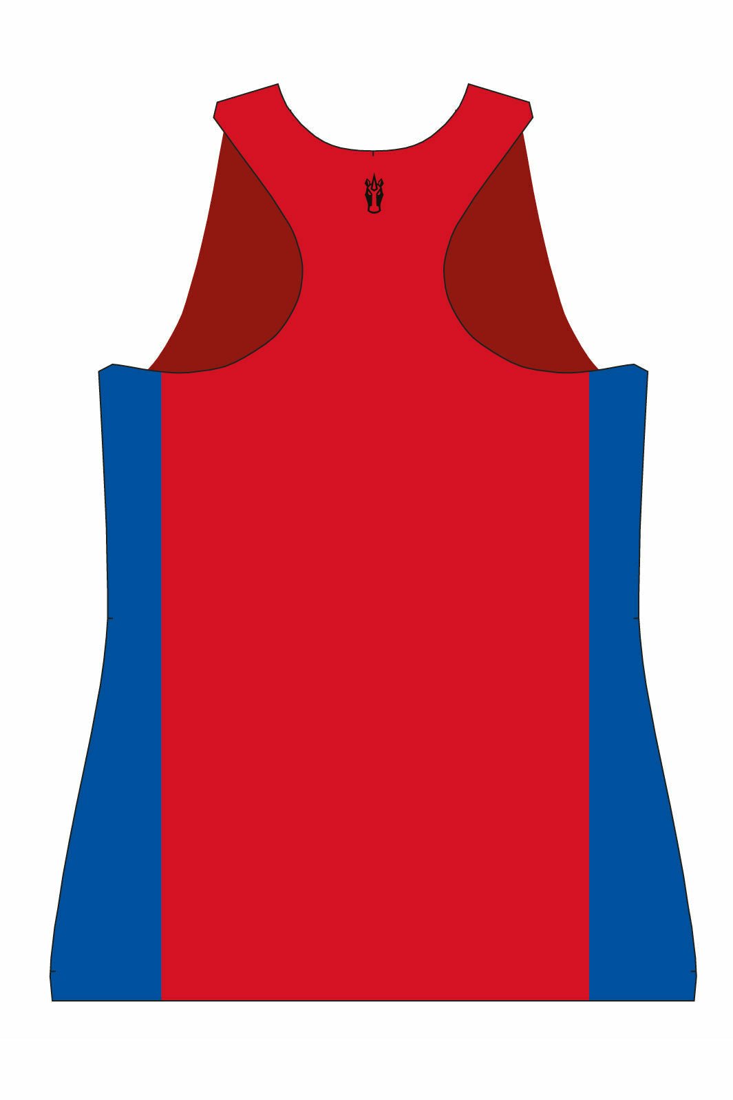 Fort Canoe Kayak Club h2O Women's Athletic Tank Top - Oddball Workshop