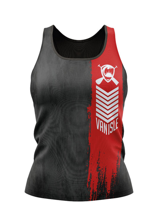 Gorging Dragons | h2O Women's Athletic Tank Top - Oddball Workshop