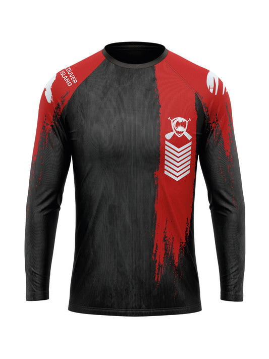 Gorging Dragons | Men's Athletic Jersey Long Sleeve - Oddball Workshop