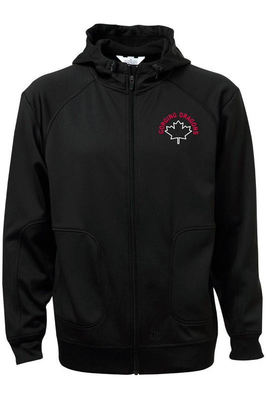 Gorging Dragons Unisex Zip Hoodie - Oddball Workshop