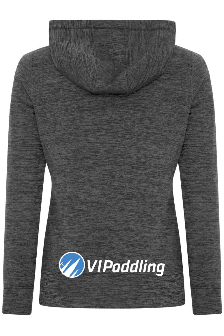 Gorging Dragons Women's Dynamic Heather Fleece Hoodie - Oddball Workshop