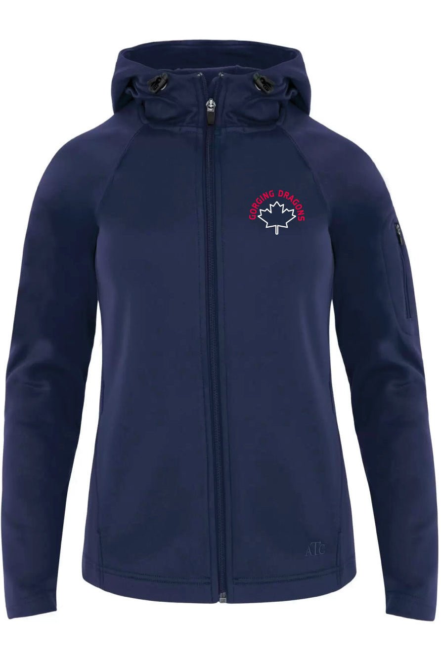 Gorging Dragons Women's Zip Hoodie - Oddball Workshop