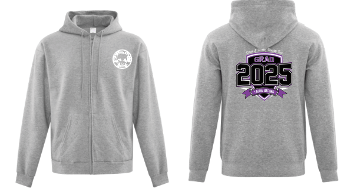 Laura Secord Grad 2025 Zip Hoodie (Youth) - Oddball Workshop