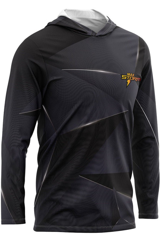 Max Storm Unisex Hooded Team Jersey Long Sleeve - Oddball Workshop