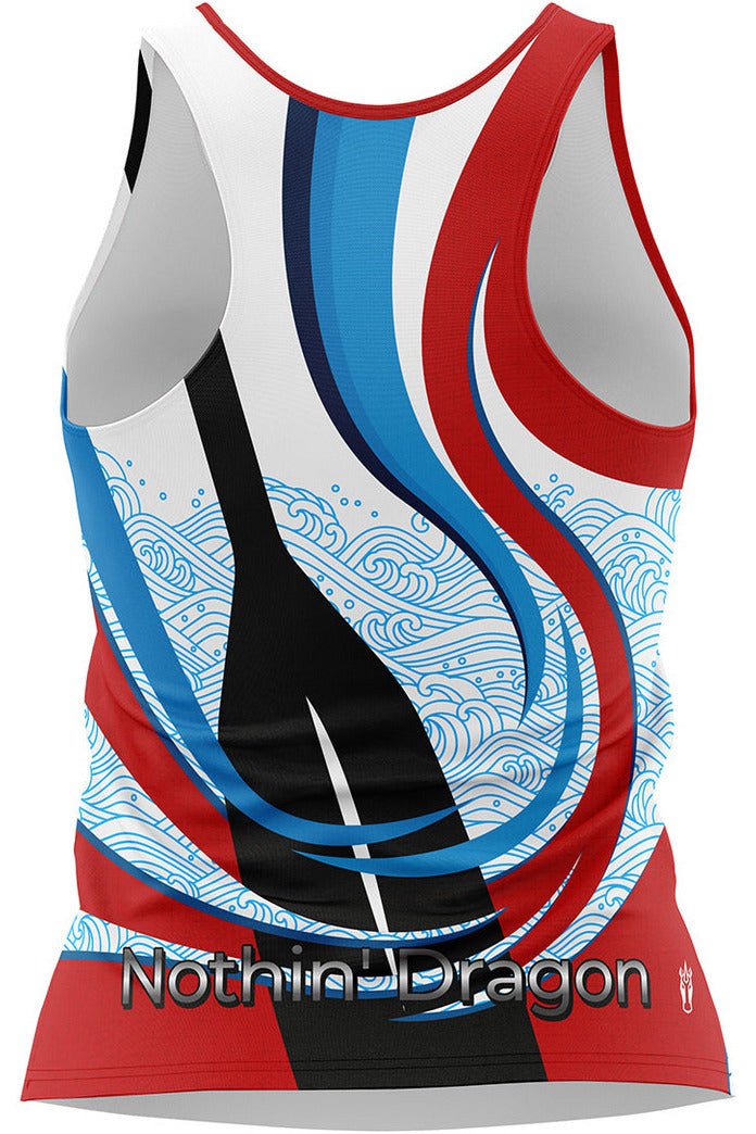 Nothin' Dragon h2O Women's Athletic Tank Top - Oddball Workshop
